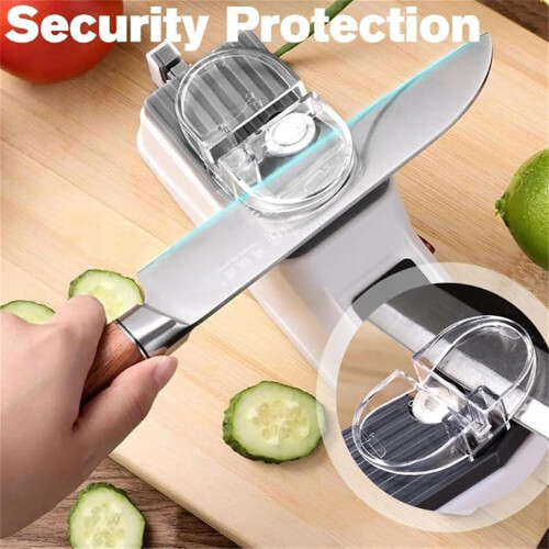 Besyner Sharp Pro Electric Knife Sharpener - Quick Sharpening Polishing Professional Stable Base for Kitchen Knives 1