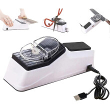 Besynersharp Pro, affilacoltelli elettrico, affilatore professionale per coltelli da cucina, affilatura rapida 3 secondi, base antiscivolo (1 pezzo)
