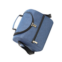 Modieuze en chique draagbare lunchtas, handtas voor-Marineblauw