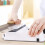 Electric Knife Sharpener - with 10 Sharpening Discs & Protective Cover, 3s Fast Sharpening (Corded) 2