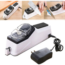 Affûteur de Couteaux Électrique Surudoisharp Pro - avec 2 Disques, Portable, pour Tous Couteaux, Affûtage 5s (1 Set)