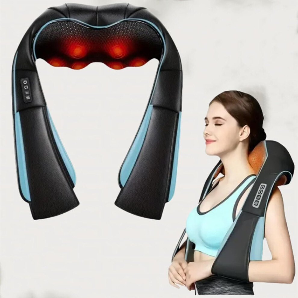 Oimg Electric Shiatsu Neck Massager With Heat Pain Relief - For Back Shoulder Neck Ideal Gifts For Parents Christmas