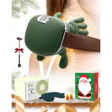 Therapalm Neck and Back Massager 4D Kneading - N7 Master Hand Dual Zone Warming Quiet Performance Shoulder Back Legs 1pc