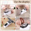 Leiteea Electric Knife Sharpener 2025 - Upgrade Automatic Double Sided Tool for Home Kitchen 6
