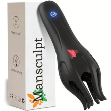 Mansculpt Wave Therapy Pro - Stimulant la Confiance, Étanche et Facile à Utiliser.