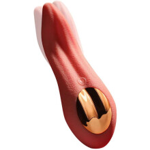 Skin Soft Silicone Ultimate Relaxation Waterproof - New Edition Licking Sensory Toy USB Rechargeable 20 Patterns 8 Speeds
