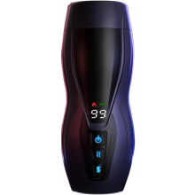 Masturbateur Automatique pour Homme avec Chauffage et Aspiration - 9 Modes, Sous-vêtement Serré, Poche, Silicone PWO2
