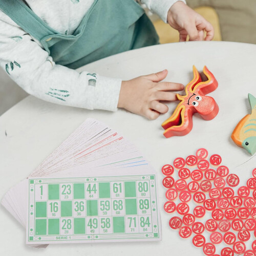 Bingo Lotto Juego Mesa Juguete 24 Cartas 90 Números | Cuotas sin interés Bingo Lotto Juego Mesa Juguete 24 Cartas 90 Números | Cuotas sin interés