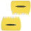 Leaf Collection Scoops 2 Pack PP Plastic Yard Cleanup Tools For Leaves Grass Clippings Branches Outdoor Debris 1
