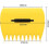 Leaf Collection Scoops 2 Pack PP Plastic Yard Cleanup Tools For Leaves Grass Clippings Branches Outdoor Debris 5