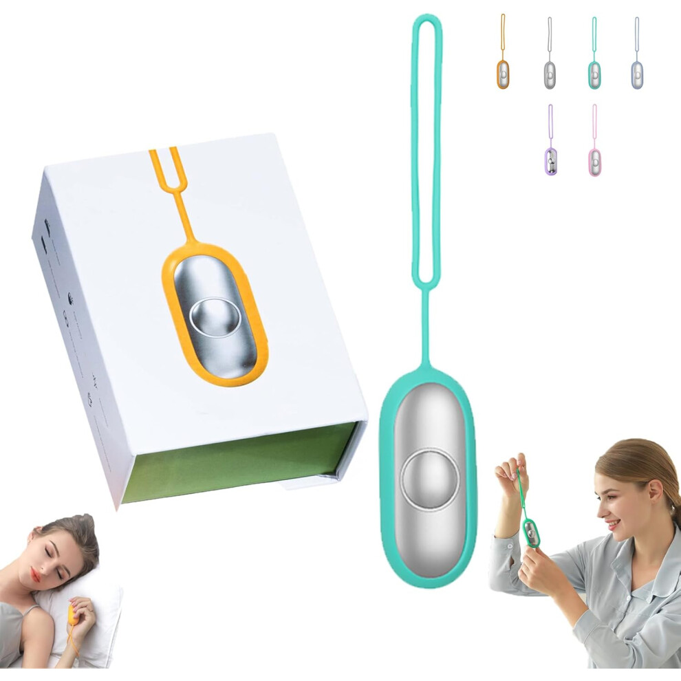 Oimg Green Calm Palm Pro Sleep Aid Device Anxiety Handheld Machine - Improve Deep Sleep Relieve Stress For Kids