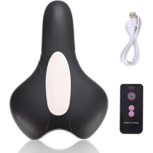 Entrenador de suelo pélvico, ejercitador inteligente de control remoto. 4 ajustes de velocidad, para fuerza y confort (negro).