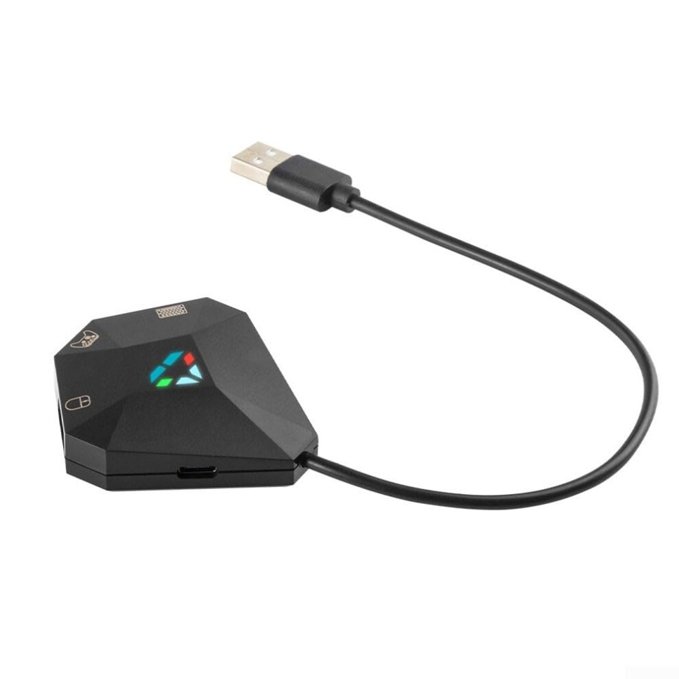 Multi Platform Keyboard And Mouse Adapter  Compatible with  Gaming Consoles, Enhanced Control Features