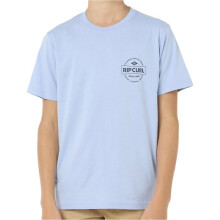 Rip Curl T-SHIRTS AND POLOS KID M_STAPLE TEE - BOY child BLUE