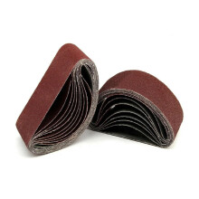 Sanding Belts 75x457mm, 12 Pieces, Grits 60/80/120/150/240/400, For Belt Sander Polishing Machine, Stripping and Sanding