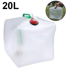 Serbatoio d'acqua pieghevole per campeggio e viaggi all'aperto, facile da trasportare e utilizzare, borsa portatile per il trasporto dell'acqua
