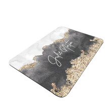 Εύκολο στον καθαρισμό χαλάκι μπάνιου, βελούδινο χαλί από λάσπη διατόμων,