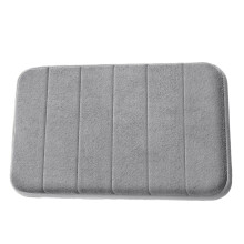 Superimukykyinen kylpymatto, muistivaahtoydin, liukumaton, samettinen mikrokuitu, konepestävä, nopeasti kuivuva, mukava, vahva PVC-tausta, paksu,