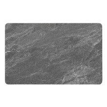 Tapete de banheiro com textura de pedra, de rápida absorção e antiderrapante, fácil de limpar, durável e absorvente, ideal para banheiro,