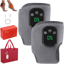 Emsence Triple Therapy Foot Massager Foot Revive for Neuropathy - Portable 3 Vibration Mode 5 Heat Level Pain Relief 2PCS