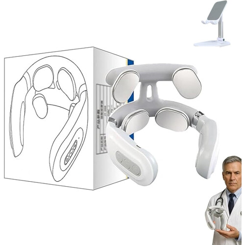 Vitality Magic Pro 2.0 Μασάζ Λαιμού, 6 Λειτουργίες & 15 Επίπεδα, Βαθύ Μασάζ (1 τεμ.)