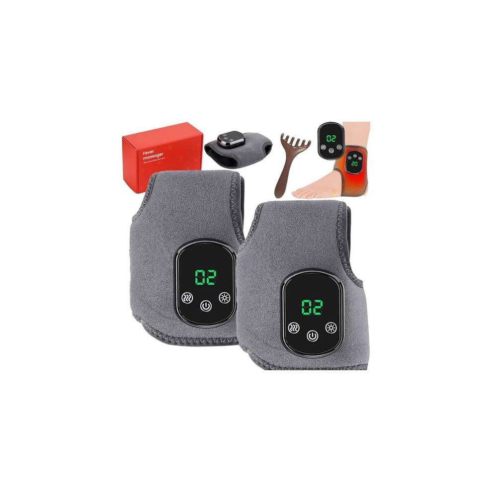 Oimg 2026 Upgraded Foot Massager New 3 In 1 Home Foot Revive - Wireless Portable 3 Vibration Modes For Achilles Tendinitis 2Pcs