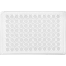 96 Well Culture Plate Lid, Laboratory Cell Culture Plate Flat Bottom Easy to Clean