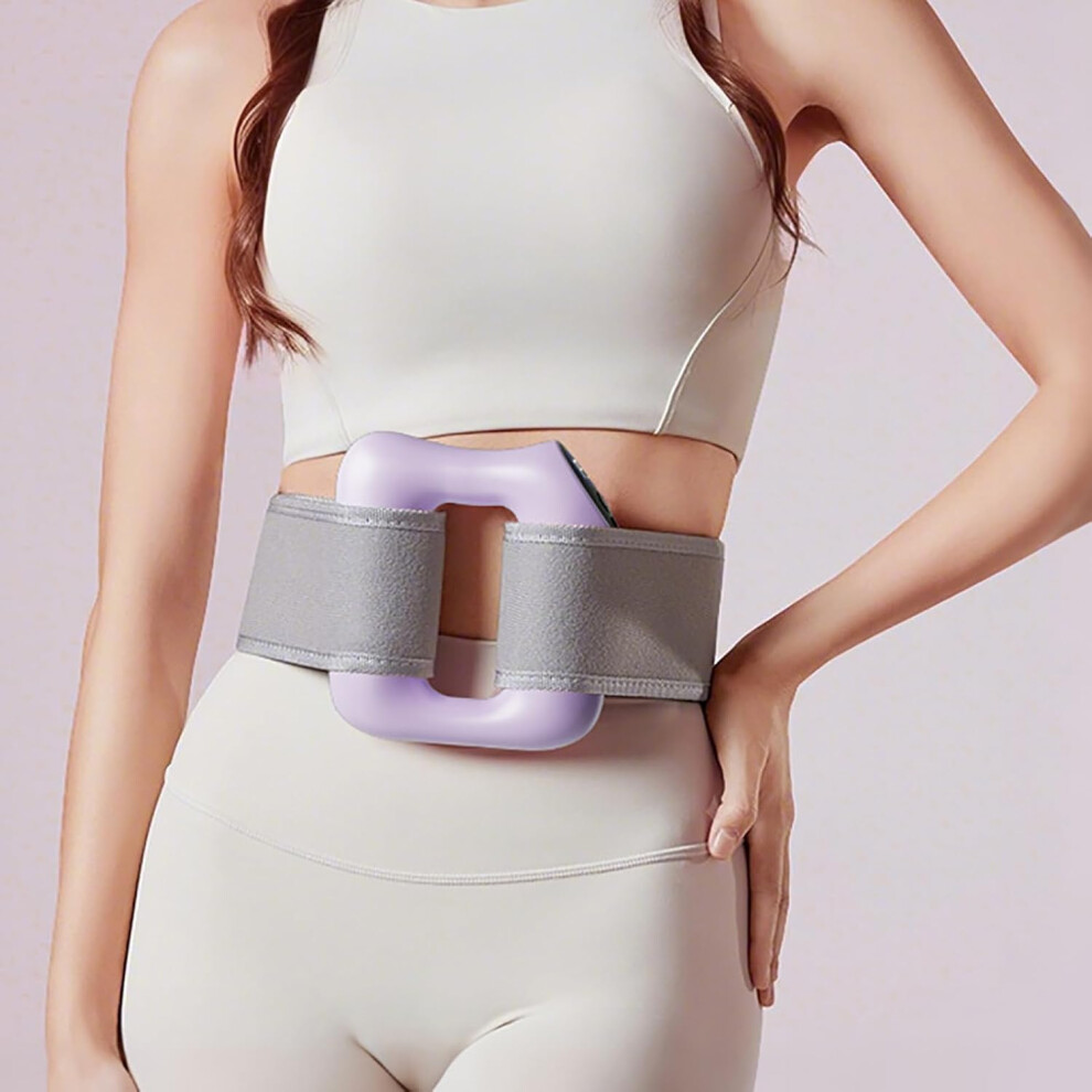 Oimg Purple Multifunctional Full Body Fascia Ring Fat Burning Shaping - Ergonomic Electric High Frequency Vibration Adjustable Modes