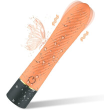 Waterproof 10 Mode Mini Handheld Electric Bullet Vibrator - Quiet Powerful Portable Silicone Massage Stick for Women