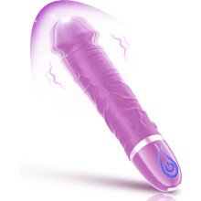 Handheld Vibrating Massager Clitoral Stimulant Relaxes Muscles - High Frequency Silent Personal Couples Adult Tool Purple