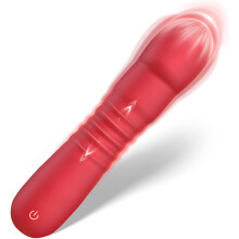 Handheld Vibrating Massager 10 Modes Clitoral Sucker - High Frequency Couples Body Back Foot Silent Personal Sports POW01