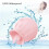 Vibromasseur Rose 10 Modes - Portable, Silencieux, Rechargeable USB, Étanche 5