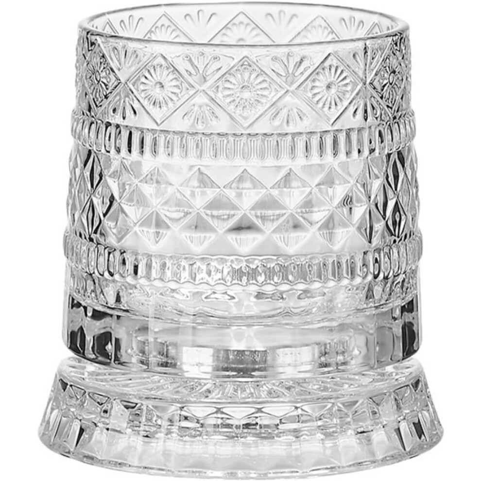 ObracająCa Się Szklanka Do Whisky 360 Stopni Krysztalowy Kieliszek Z Funkcją Antystresową-image