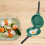 Nonstick Baking Pancake Pan with Multipurpose Cookware Functionality, Barbecue Plate Omelette Pan Featuring Double-Sided Flip Design, Stainless Steel 4