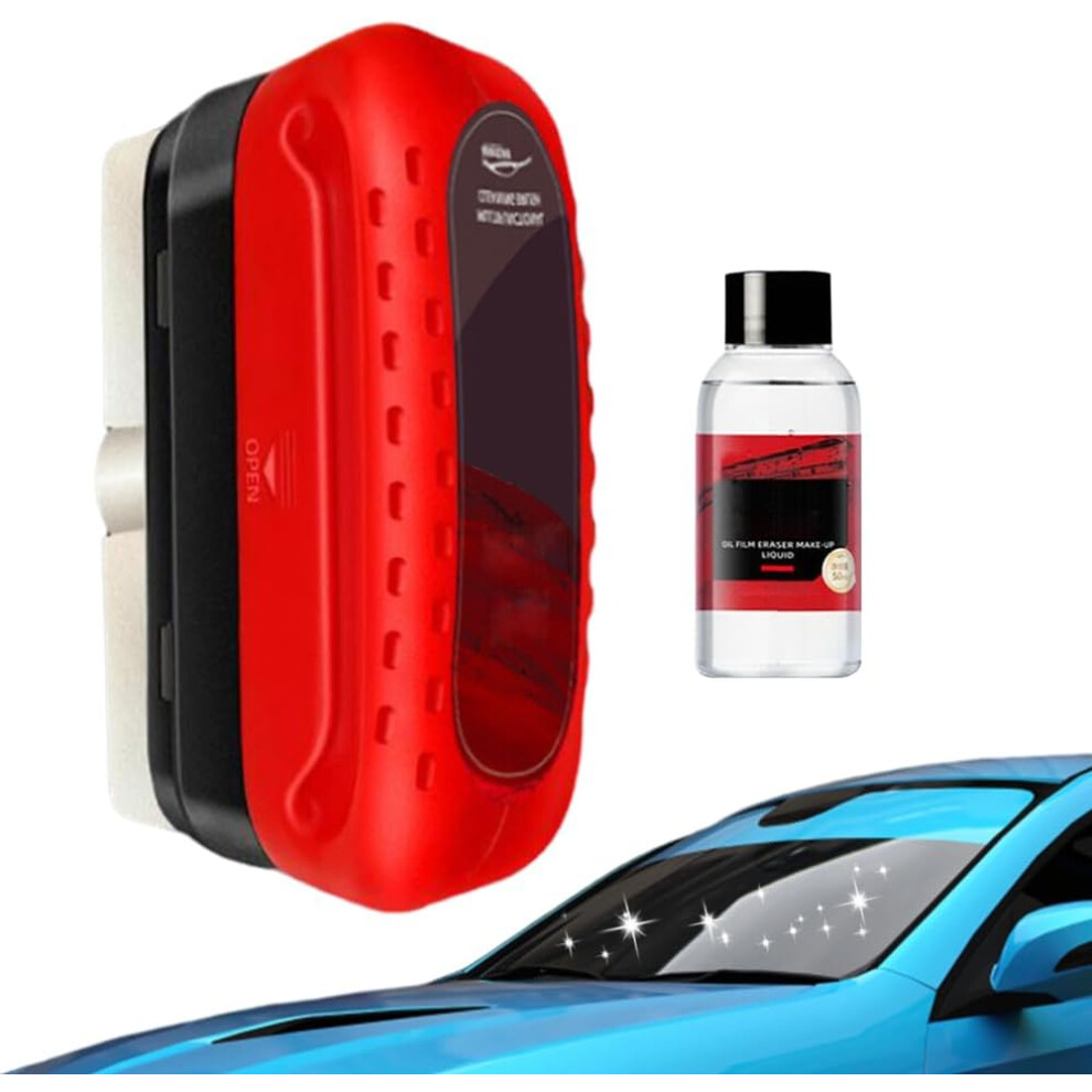 2025 New Automotive Oil Film Cleaning Brush Upgrade - Safe Glass Clean Wipe Board No Damage Car Window Cleaner 3233223082547