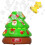Bubble Machine Durable Automatic Christmas Tree - Rotating Light Up Music Box Rechargeable Decoration 1