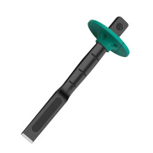 Heavy Duty Flat Chisel With Hand Guard 8Inch RustResistant Steel Cement Masonry Chisel For Woodworking And Cement