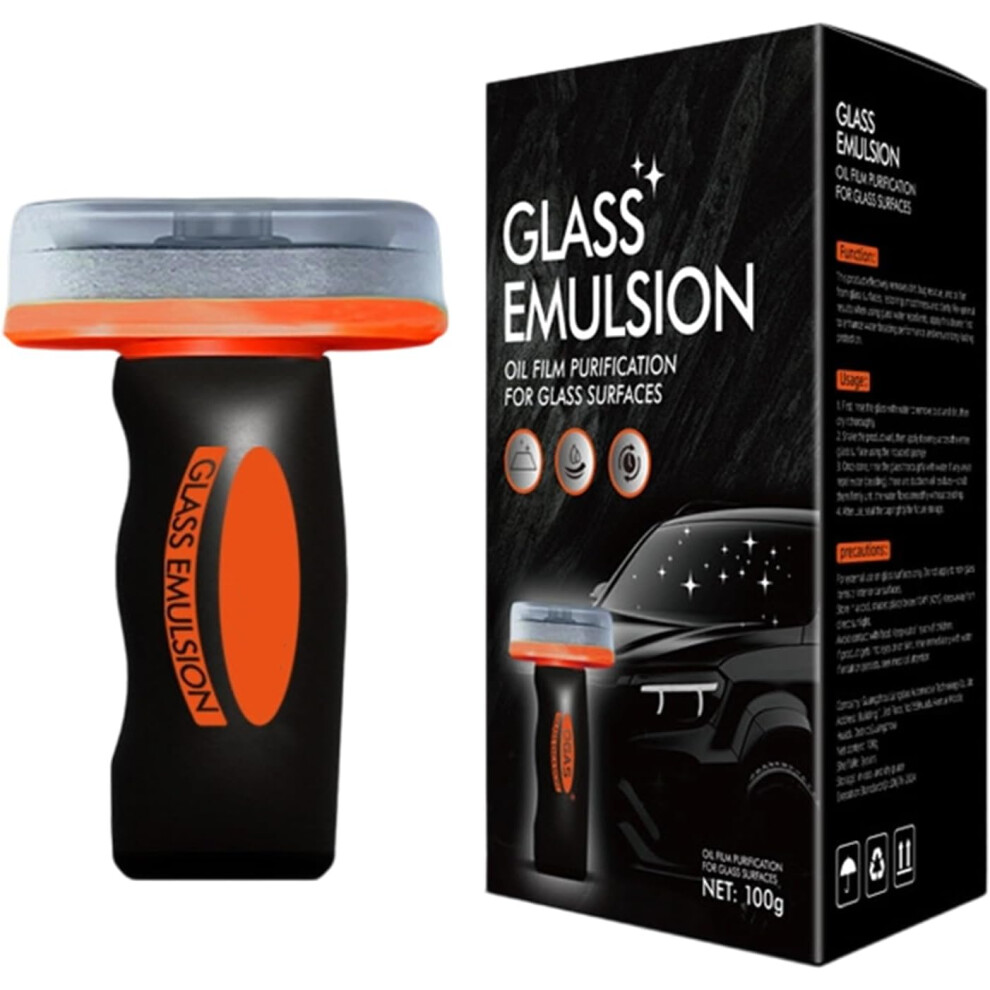 2026 New Oil Film Emulsion Glass Cleaner For Car - Windshield Cleaner Automotive Brush Prevents Rain Fog 3233223082240