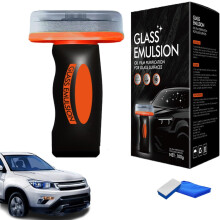 Q4 Glasreiniger Q4 Glas Guard Auto Ölfilm Cleaner - Auto Frontscheiben Ölfilm Entferner, Glasreinigungsbrett, Starke Leistung