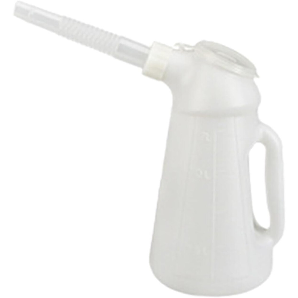 Oil Jug With Spout With Lid Leakproof Oil Measuring Jug Oil Dispenser Jug Oil Measuring Container For Oil Changes 1.2L 3233223078168