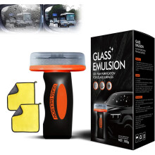 Q4 Glas Guard Q4 Glasreiniger Q4 Frontscheibenreiniger Q4 Fensterreiniger - Auto Glas Regenreiniger, Ölfilm Entferner für Alle Fahrzeuge