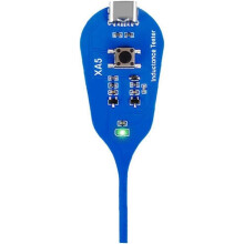 Tester bobinaj/inductor placa de baza XA5, pentru detectie componente PCB, cu indicator LED, pentru reparatii si mentenanta (albastru)