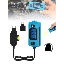 Probador de fallos de circuito automotriz de alta precisión 0.01A–19.99A - Probador de fusibles 20A 48V, tester de relés con pantalla LED