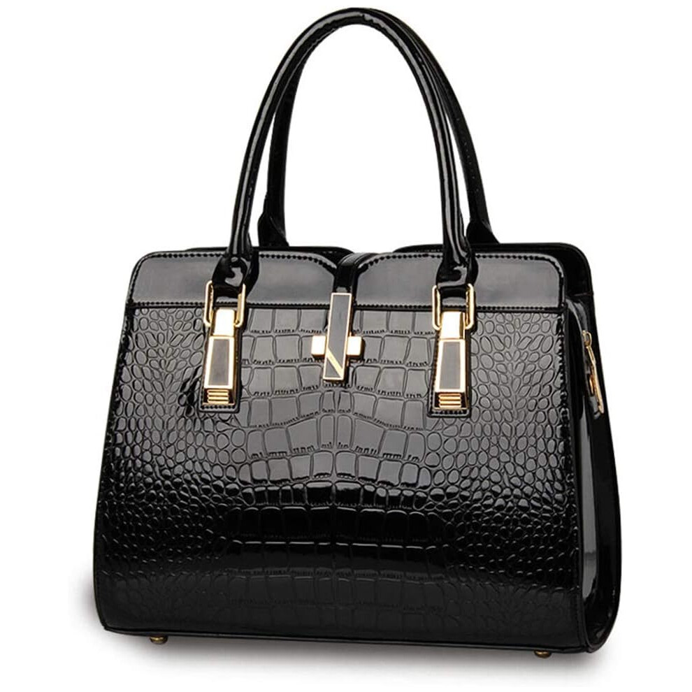 Borse E Borsette Per Donna Fashion, Borse Tote Con Manici In Pelle Pu, Borse A Tracolla Per Donna