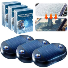 Anti-Freeze Electromagnetic Car Snow Removal Device 2026 New Portable Solar Electromagnetic Molecular Interference 3Pc