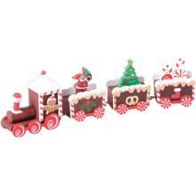 Mini Weihnachtszug Christbaumzug Innen Deko Lebkuchen Spielzeug Cartoon Zug Ornament Tischdekoration