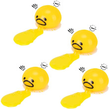 4 Pack Pallina Antistress Vomito/Succhia Slime, Giocattolo Sensoriale da Schiacciare, Scherzo Carino e Schifoso, Regalo Novità