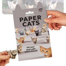 DIY Origami Paper Cats 50 Sheets Fold Cute Cat Figures - Fun Craft Activity for Adults & Kids 2026 New Desk Decoration