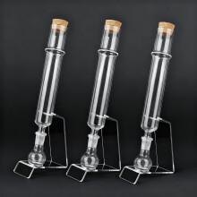 Zigarren Infusor Premium Borosilikat Glas Kit 26.5 cm Aromatherapie Aufbewahrungsröhre für Reisen und Geschenk 1 Stück