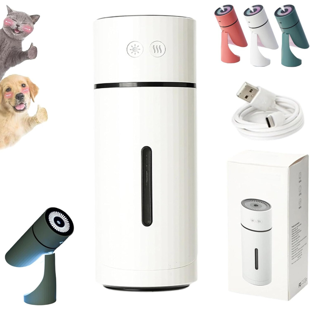 NawilżAcz Dla Psa Mini Cichy Regulowany 90 Stopni 2 Ustawienia MgłY Bezpieczne NawilżAnie śRodowiska Dla Psa W Domu-image